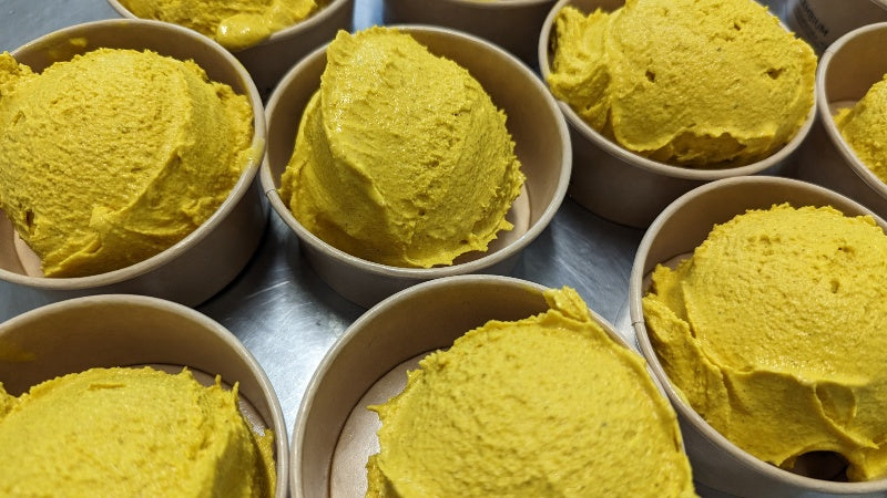 Golden Spice Sheep Milk Gelato All Sorts Acres Farm
