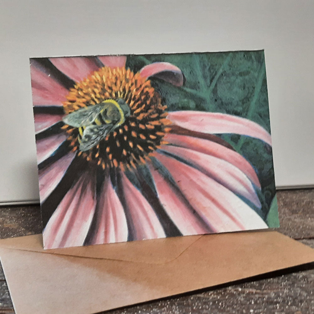 The Honeybee - seed paper greeting card All Sorts Acres Farm