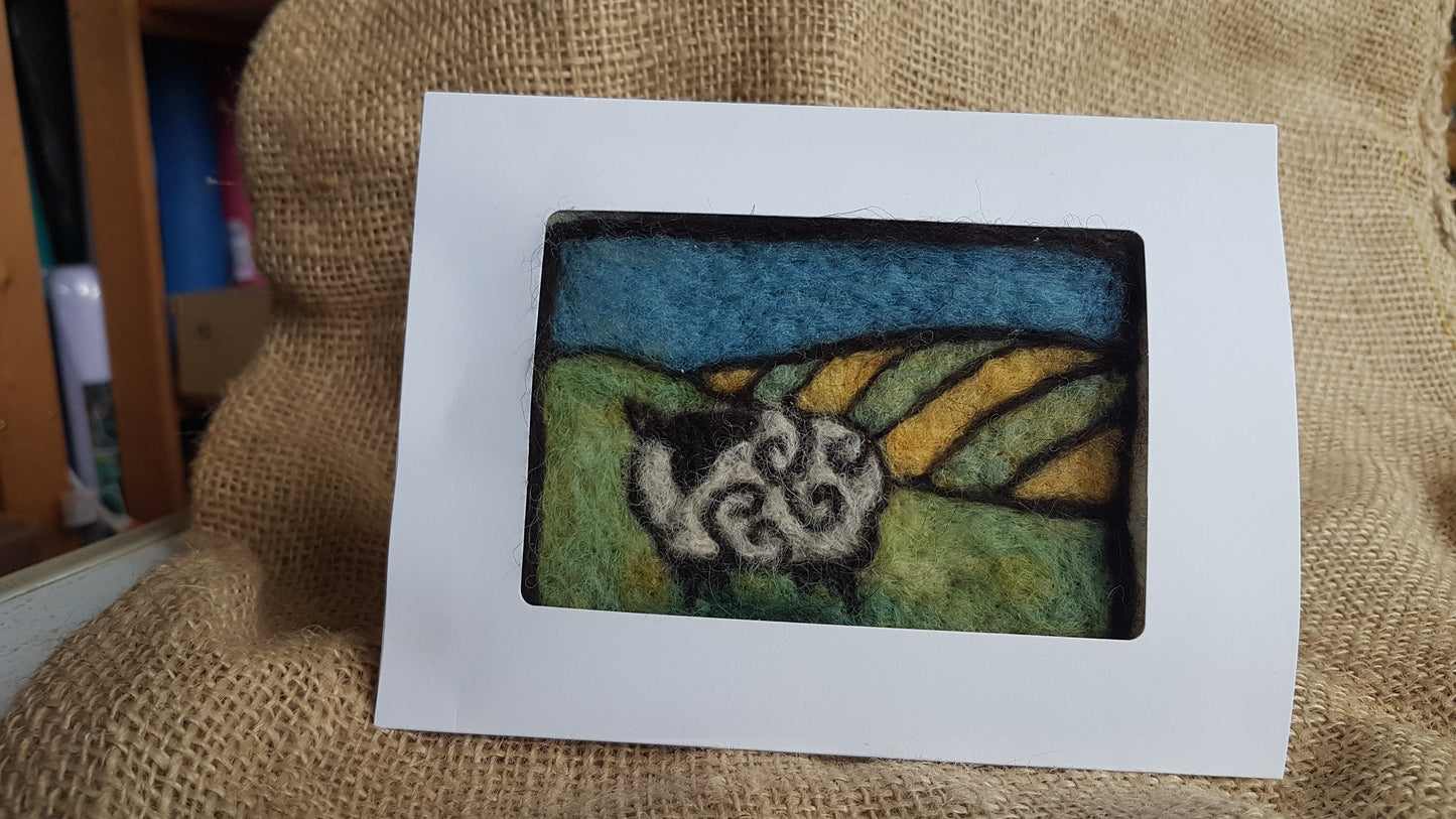 Workshop-Needle Felted Greeting Card All Sorts Acres Farm