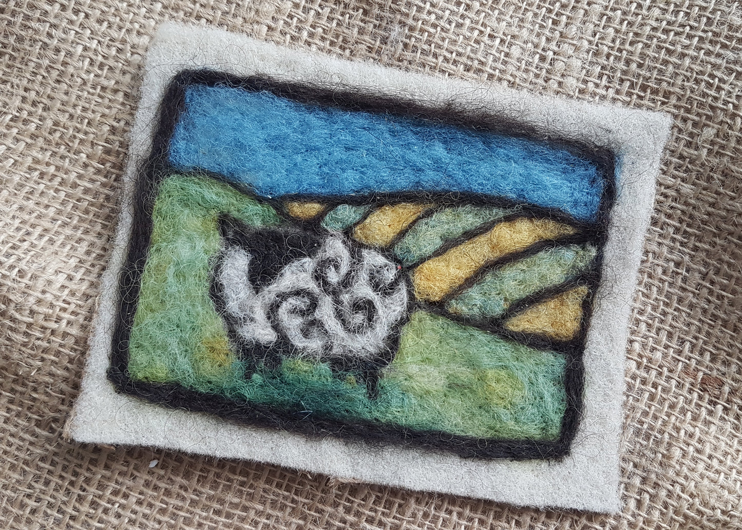 Workshop-Needle Felted Greeting Card All Sorts Acres Farm