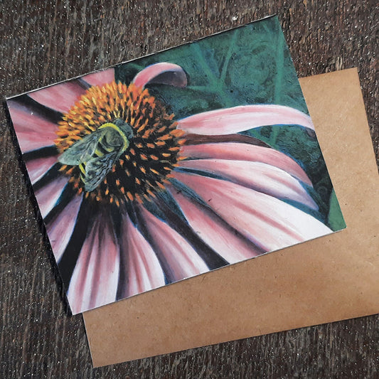 The Honeybee - seed paper greeting card All Sorts Acres Farm
